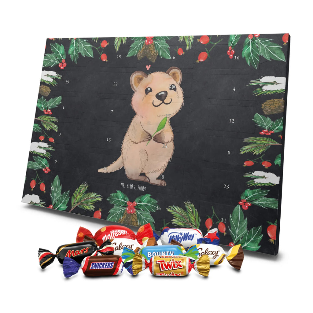 Chocolate advent calendar Quokka Happy gift ideas, gifts, small animals, good mood, cute, funny sayings, cute animal motives, hand drawn, special gifts, card, animal lover