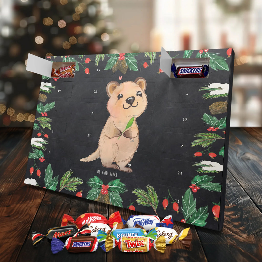 Chocolate advent calendar Quokka Happy gift ideas, gifts, small animals, good mood, cute, funny sayings, cute animal motives, hand drawn, special gifts, card, animal lover