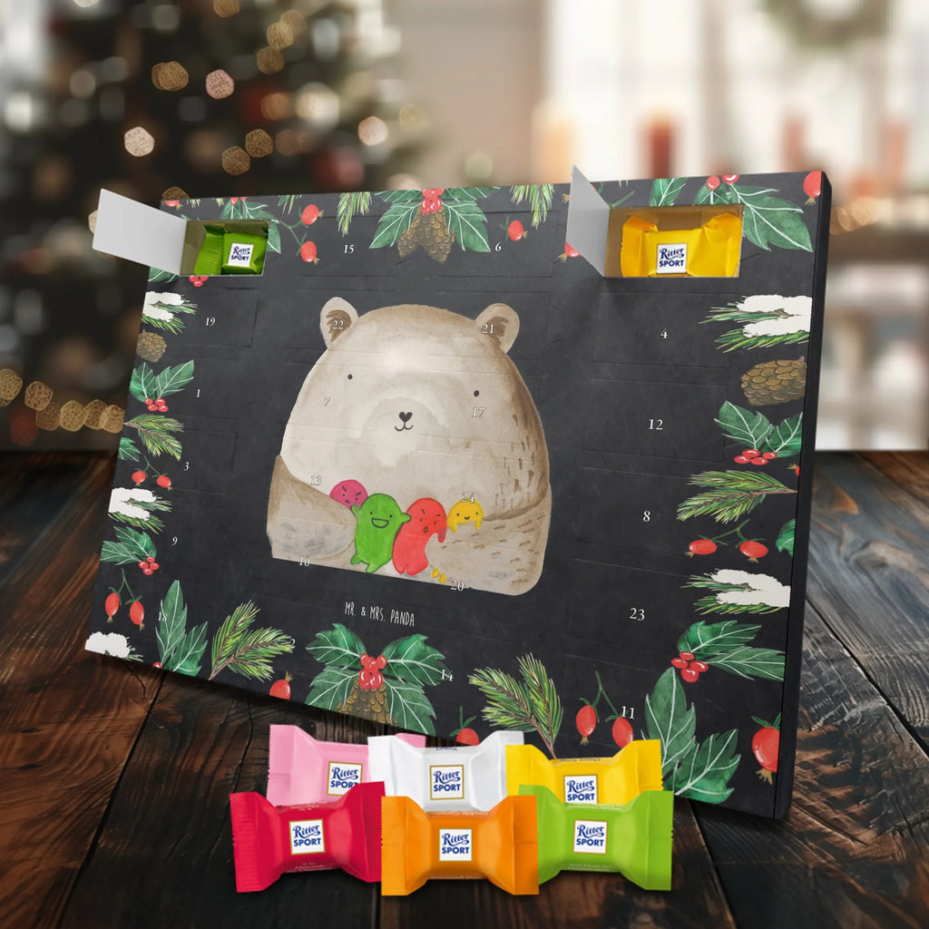 Chocolate advent calendar bear Feeling cuddly toy, teddy bear, Madness