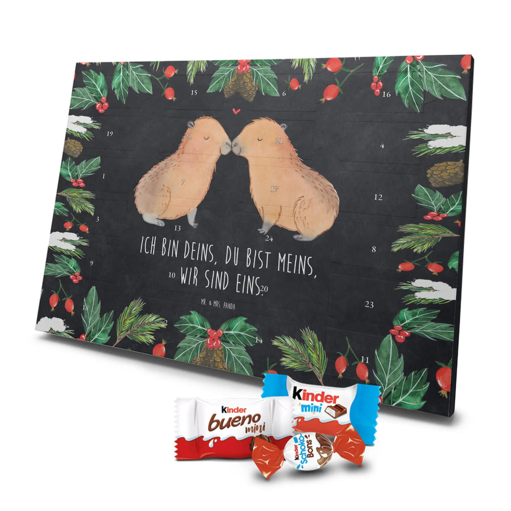 Chocolate advent calendar Capybara love card, gift ideas, gifts, animal lover, special gifts, cute animal motives, hand drawn, small animals, good mood, cute, funny sayings