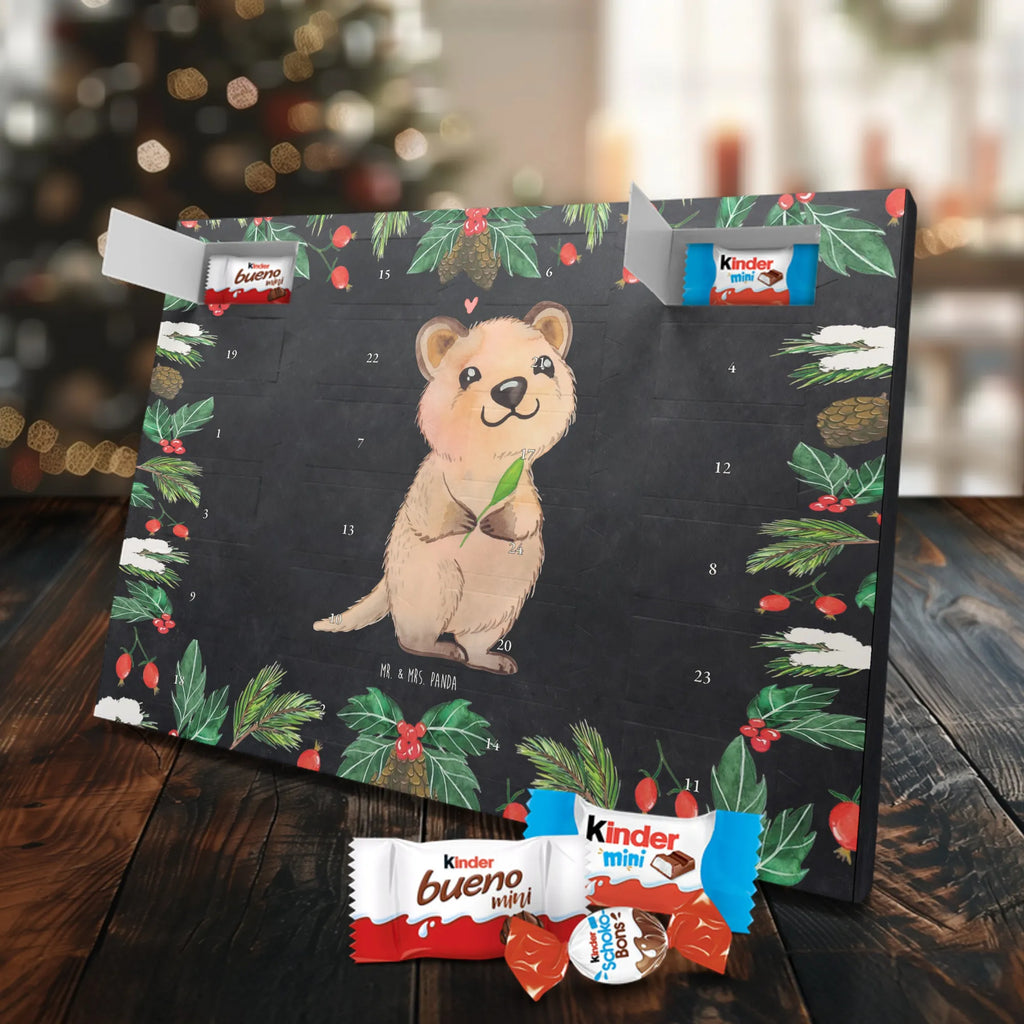 Chocolate advent calendar Quokka Happy gift ideas, gifts, small animals, good mood, cute, funny sayings, cute animal motives, hand drawn, special gifts, card, animal lover