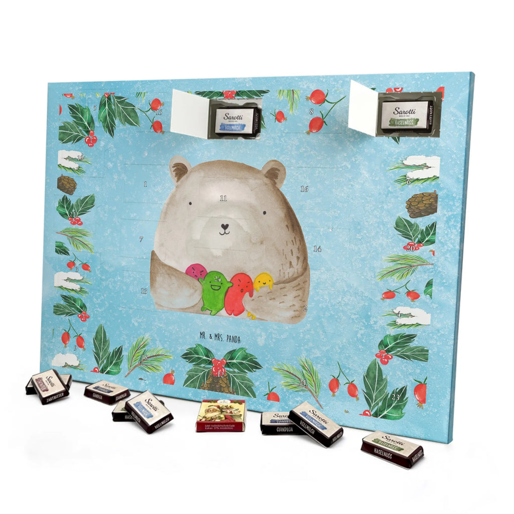 Chocolate advent calendar bear Feeling cuddly toy, teddy bear, Madness