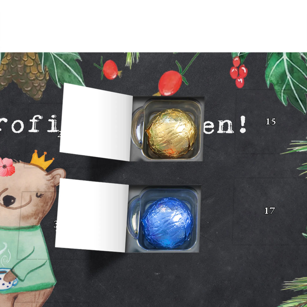 Chocolate advent calendar Boss Lady Passion gift, sayings, gift idea, best, farewell gift, passing exam, anniversary, retirement, promotion, job start, profession