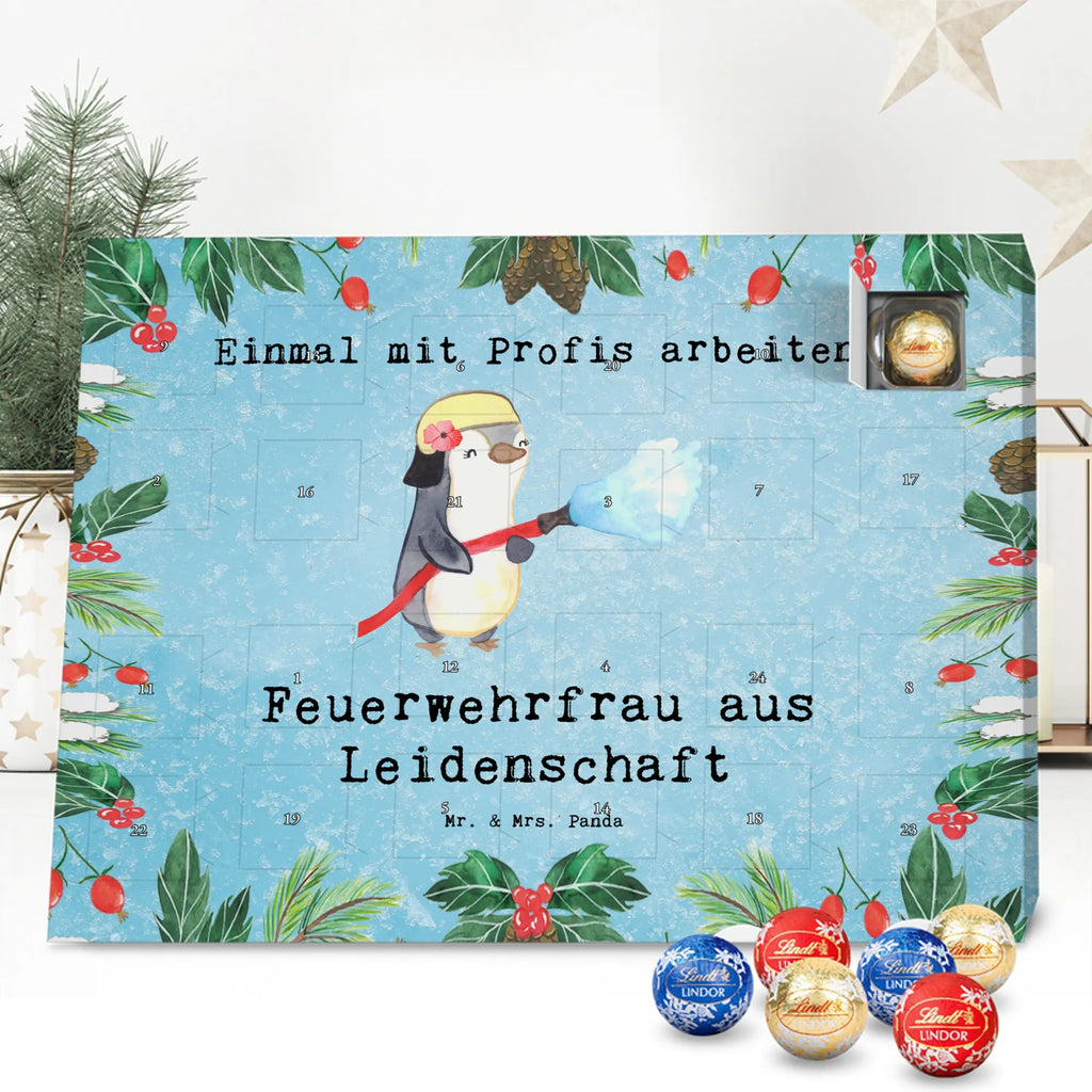 Chocolate advent calendar Firewoman Passion gift, sayings, gift idea, best, farewell gift, passing exam, anniversary, retirement, promotion, job start, profession