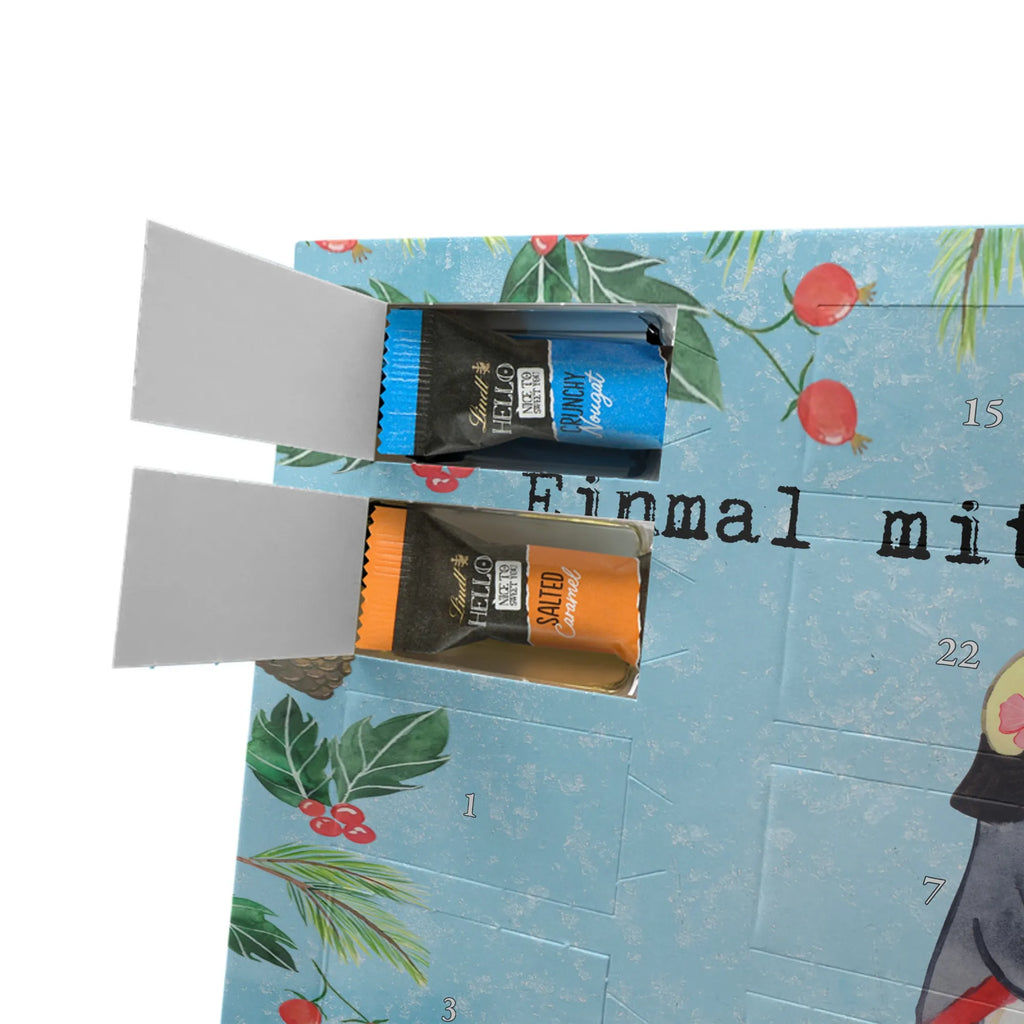 Chocolate advent calendar Firewoman Passion gift, sayings, gift idea, best, farewell gift, passing exam, anniversary, retirement, promotion, job start, profession