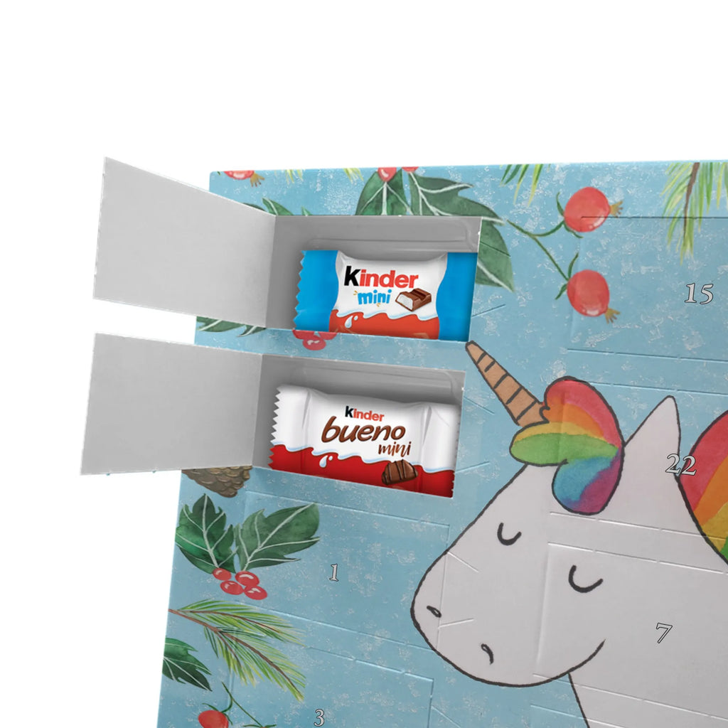 Chocolate advent calendar unicorn happy joy of life, fun, cheerful, joy