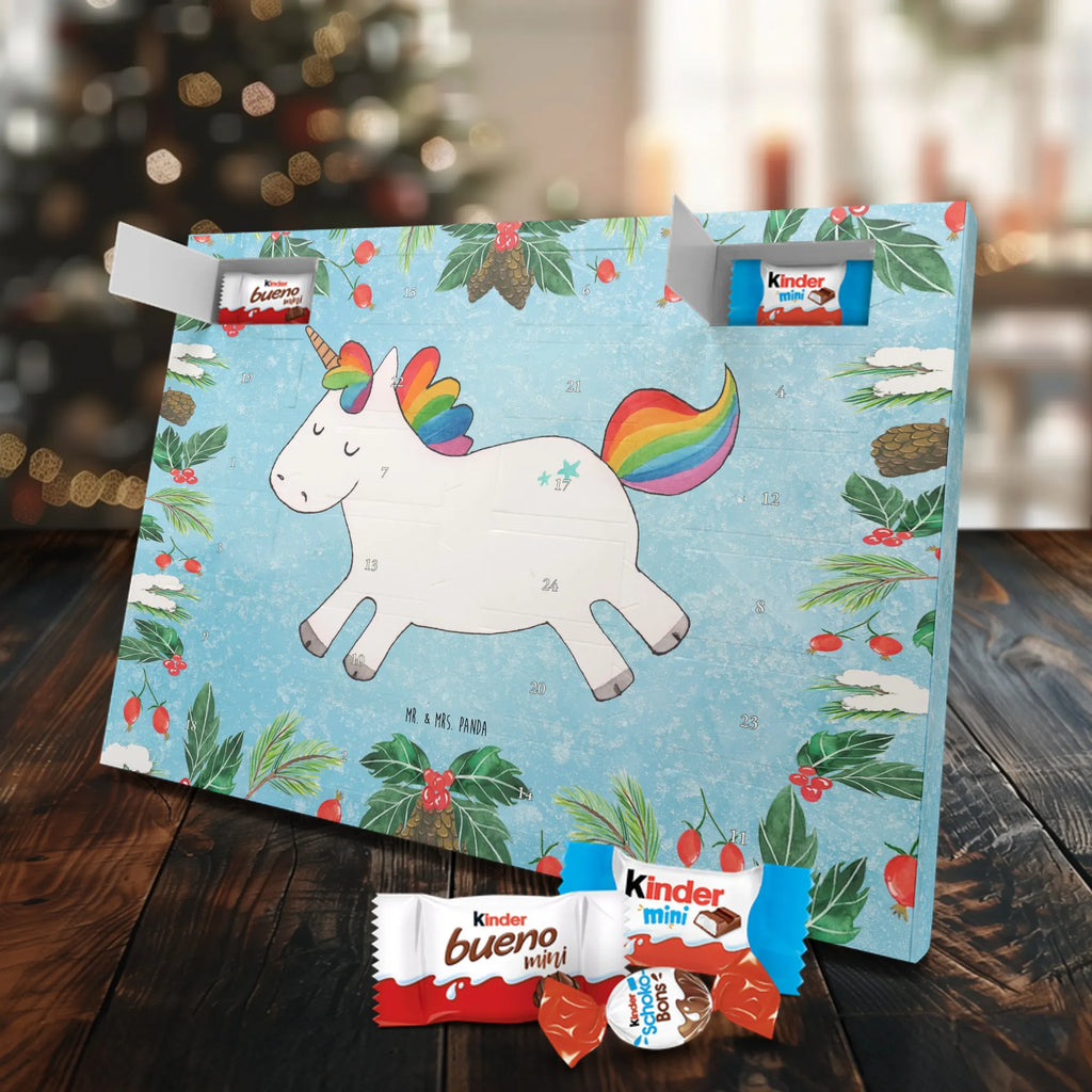 Chocolate advent calendar unicorn happy joy of life, fun, cheerful, joy