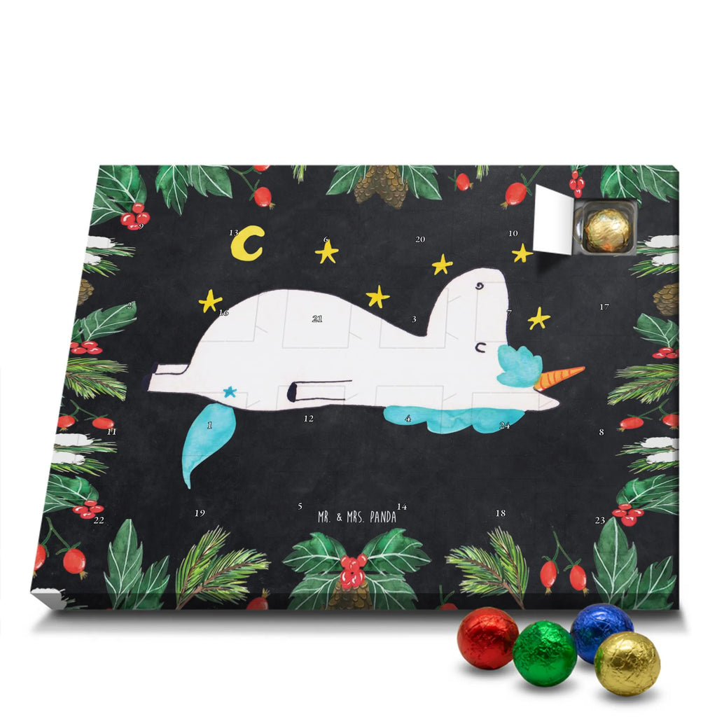 Chocolate advent calendar unicorn starry sky stars, girlfriend gift, heaven, girlfriend present