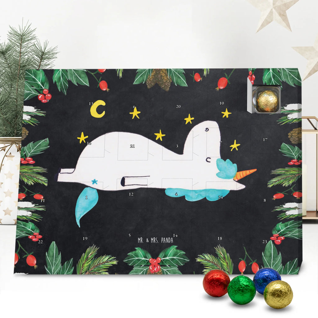 Chocolate advent calendar unicorn starry sky stars, girlfriend gift, heaven, girlfriend present