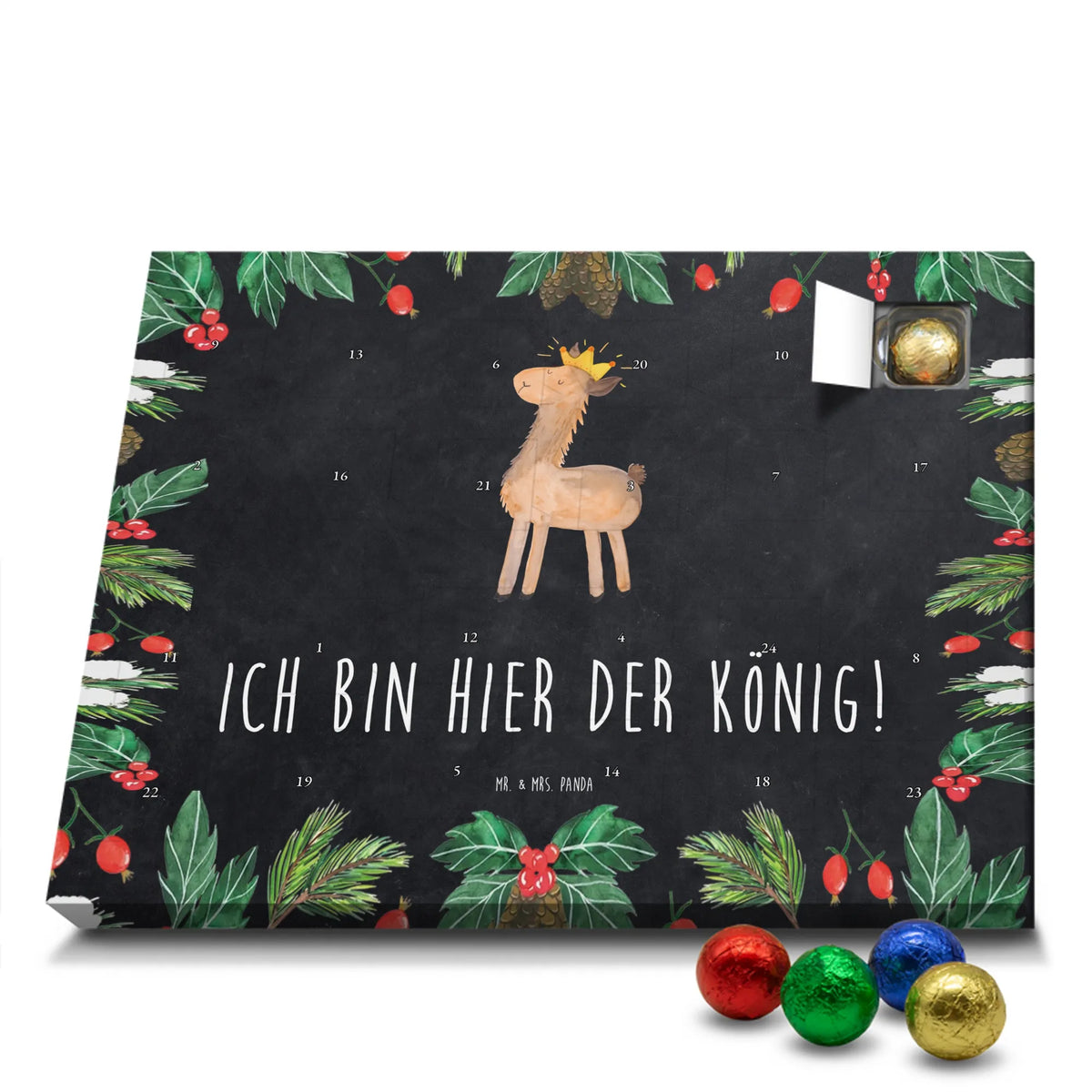 Schoko Adventskalender Lama König|p:1989714|h:c5827f10acd2f3aeb9811217f3af0fbf