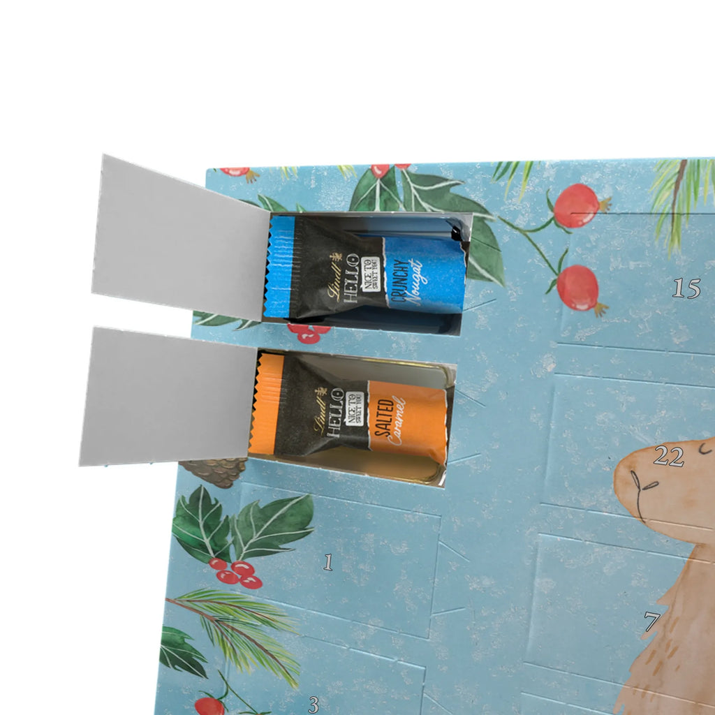 Chocolate advent calendar lama Jump Llama, alpaca, trendy animal, favourite day, graduation, luck, heartache, new start, good morning, llamas, exam, girlfriend