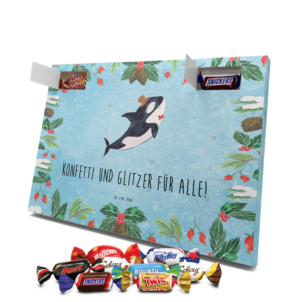 Chocolate advent calendar orca cylinder manatee, vacation, aquatic animals, deep sea, underwater animals, seafood fans, underwater world, seafood posters, seafood decoration, whale, reef, water world, lobster, sea urchin, gift ideas, shrimp, narwhal, corals, gifts for seafood lovers, platypus, crocodile, shells, Seafood, ocean, feast, congratulations, celebration, confetti, birthday