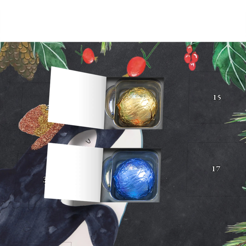 Chocolate advent calendar orca cylinder manatee, vacation, aquatic animals, deep sea, underwater animals, seafood fans, underwater world, seafood posters, seafood decoration, whale, reef, water world, lobster, sea urchin, gift ideas, shrimp, narwhal, corals, gifts for seafood lovers, platypus, crocodile, shells, Seafood, ocean, feast, congratulations, celebration, confetti, birthday