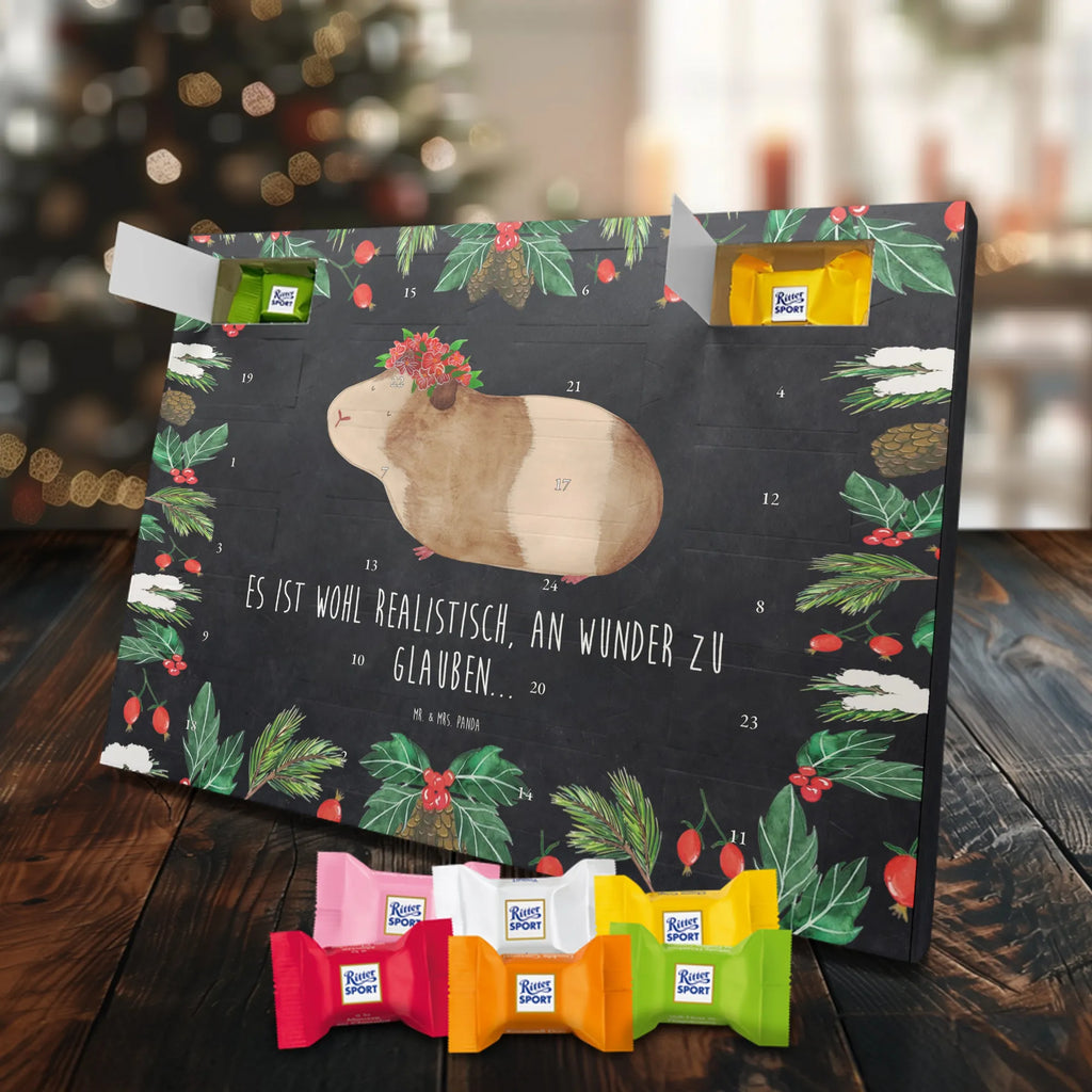 Chocolate advent calendar Guinea pig wisdom gift ideas, gifts, small animals, good mood, cute, funny sayings, cute animal motives, hand drawn, special gifts, card, animal lover, wonderland, flower child, reality, guinea pig, wonder, wisdom, saying