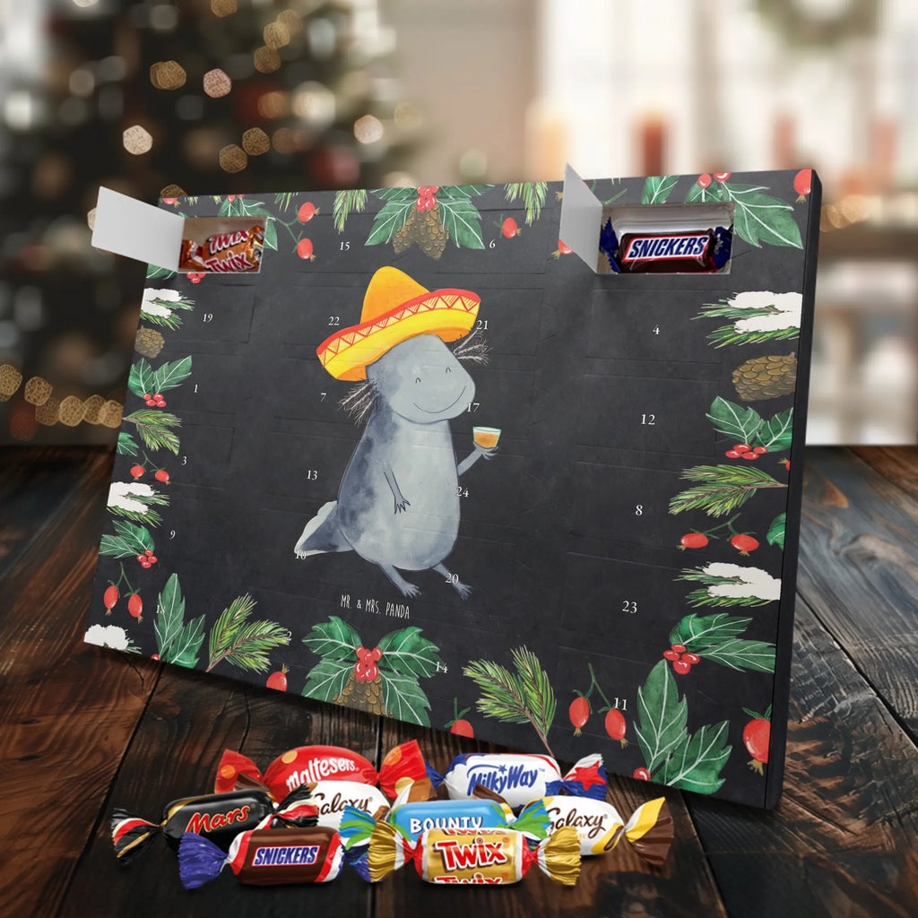 Chocolate advent calendar axolotl tequila Mexican walking fish, Axelotl, marine animals, salamander, Fire Salamander, Fire Dragon, Lemon, Amphibian, Tail Lurch, Saying