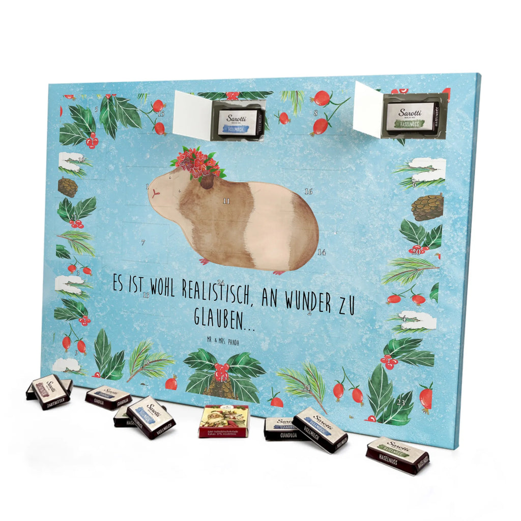 Chocolate advent calendar Guinea pig wisdom gift ideas, gifts, small animals, good mood, cute, funny sayings, cute animal motives, hand drawn, special gifts, card, animal lover, wonderland, flower child, reality, guinea pig, wonder, wisdom, saying