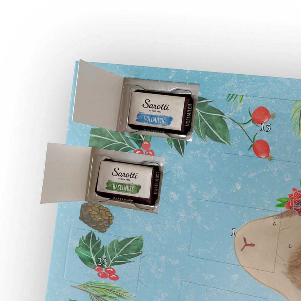 Chocolate advent calendar Guinea pig wisdom gift ideas, gifts, small animals, good mood, cute, funny sayings, cute animal motives, hand drawn, special gifts, card, animal lover, wonderland, flower child, reality, guinea pig, wonder, wisdom, saying