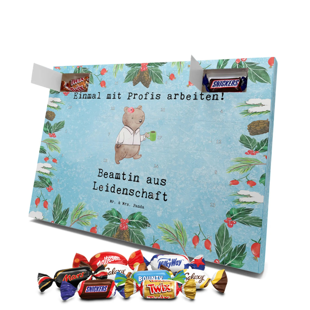 Chocolate advent calendar female civil servant Passion gift, sayings, gift idea, best, farewell gift, passing exam, anniversary, retirement, promotion, job start, profession