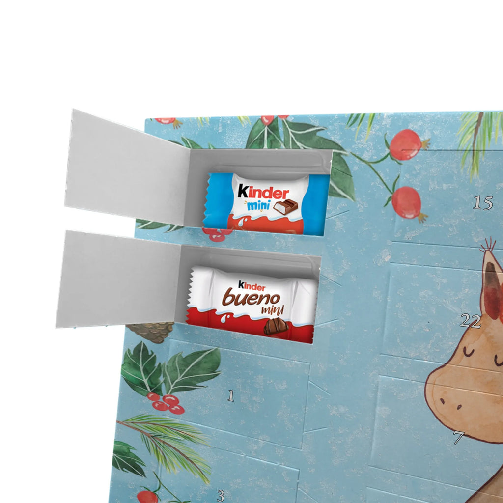 Chocolate advent calendar unicorn Believe squirrel