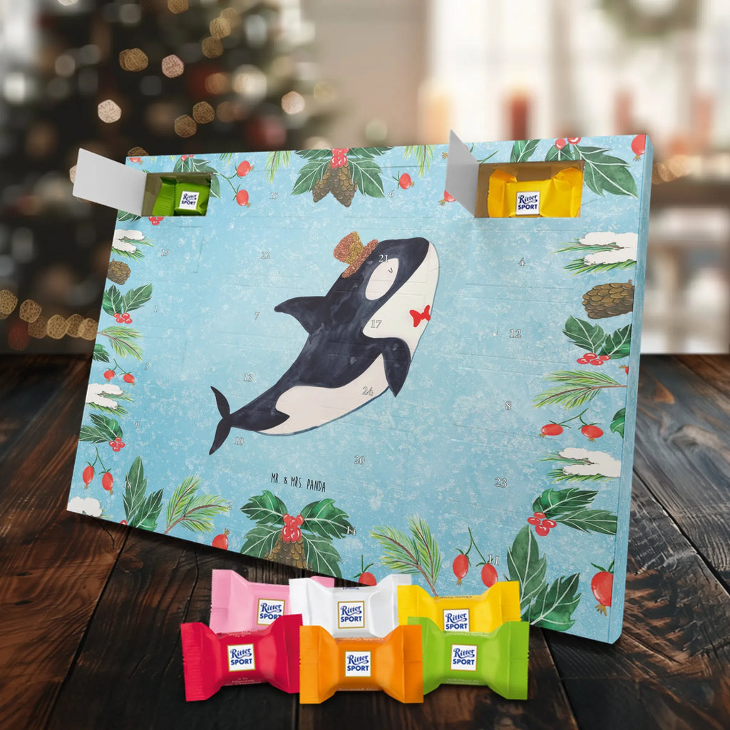 Chocolate advent calendar orca cylinder manatee, vacation, aquatic animals, deep sea, underwater animals, seafood fans, underwater world, seafood posters, seafood decoration, whale, reef, water world, lobster, sea urchin, gift ideas, shrimp, narwhal, corals, gifts for seafood lovers, platypus, crocodile, shells, Seafood, ocean, feast, congratulations, celebration, confetti, birthday