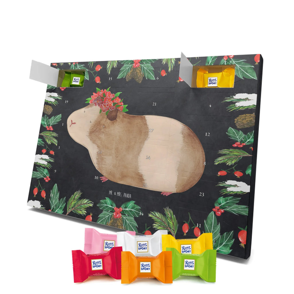 Chocolate advent calendar Guinea pig wisdom gift ideas, gifts, small animals, good mood, cute, funny sayings, cute animal motives, hand drawn, special gifts, card, animal lover, wonderland, flower child, reality, guinea pig, wonder, wisdom, saying
