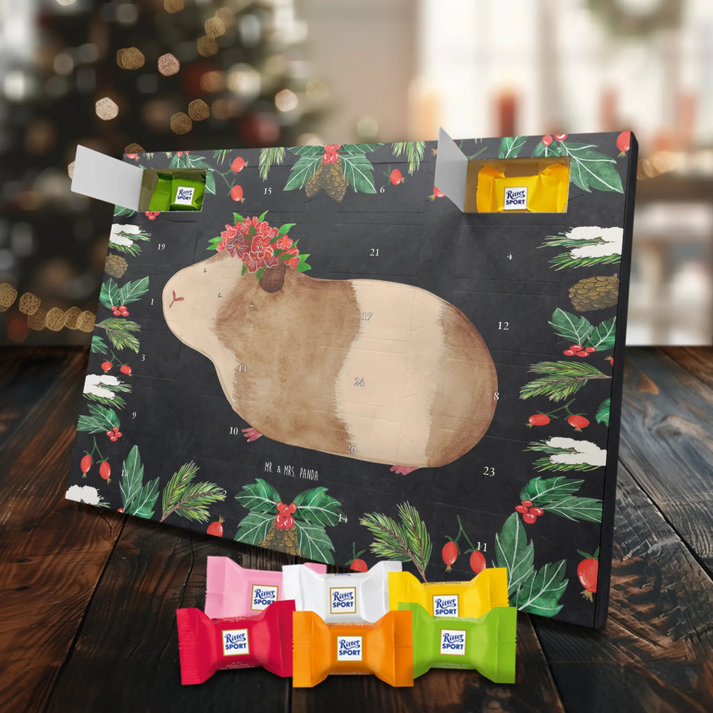 Chocolate advent calendar Guinea pig wisdom gift ideas, gifts, small animals, good mood, cute, funny sayings, cute animal motives, hand drawn, special gifts, card, animal lover, wonderland, flower child, reality, guinea pig, wonder, wisdom, saying