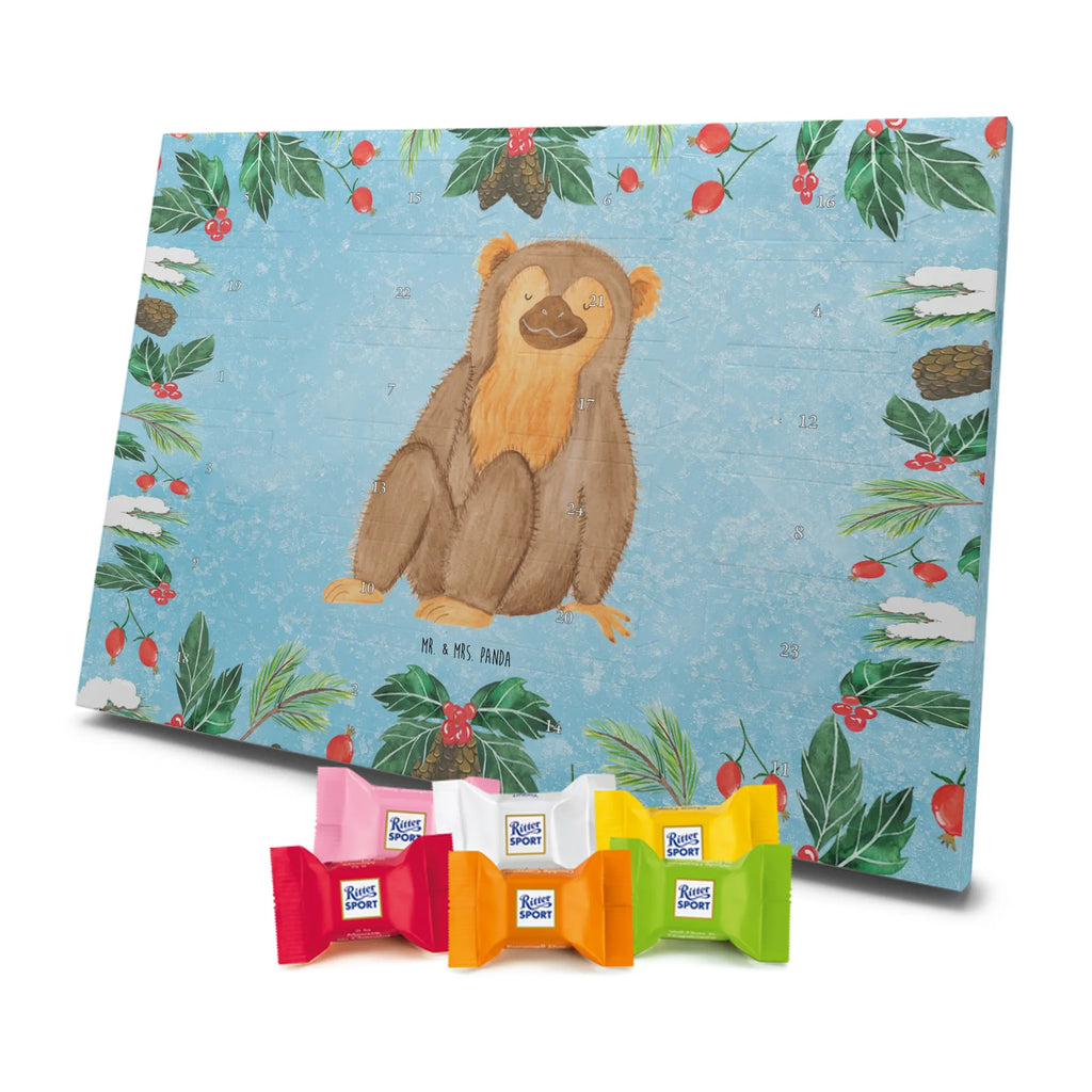 Chocolate advent calendar Monkey Africa, monkey, self-confidence, respect, self-esteem, self-love, monkeys