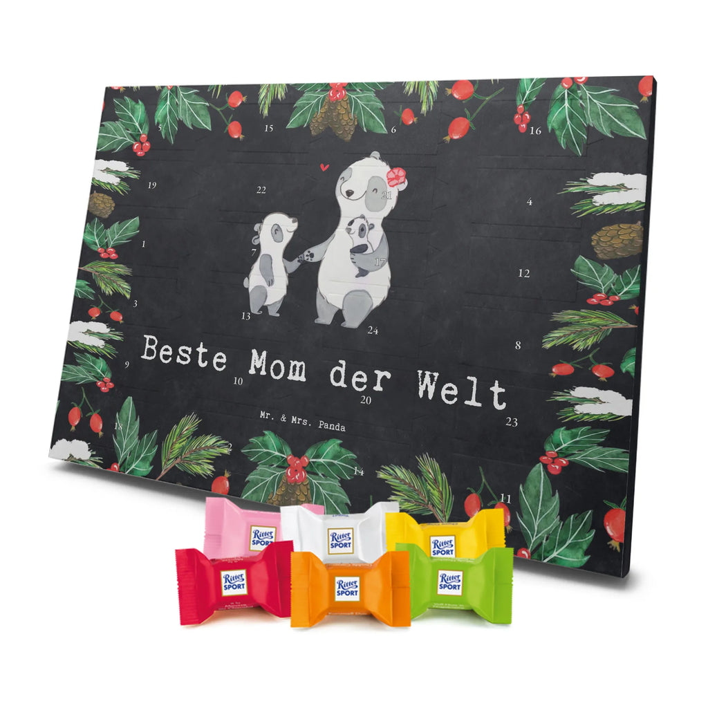 Chocolate advent calendar panda best mom in the world gift, birthday, gift idea, birthday present, giving, thank you, for, make you happy, gift tip, Son, Daughter, Mother&#39;s Day, Super Mom, Mother, Thank You, Thanks, Best Mom, Best