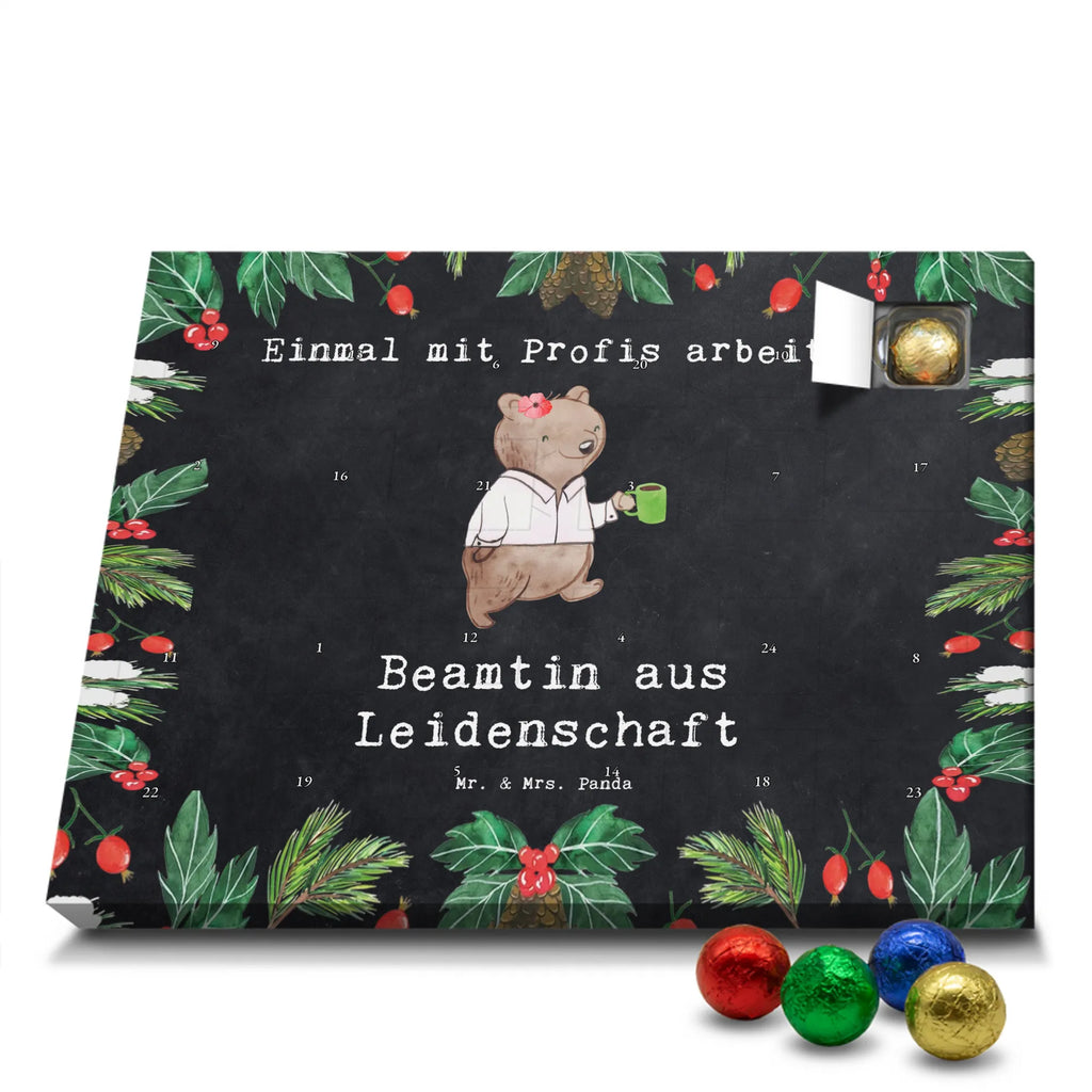 Chocolate advent calendar female civil servant Passion gift, sayings, gift idea, best, farewell gift, passing exam, anniversary, retirement, promotion, job start, profession