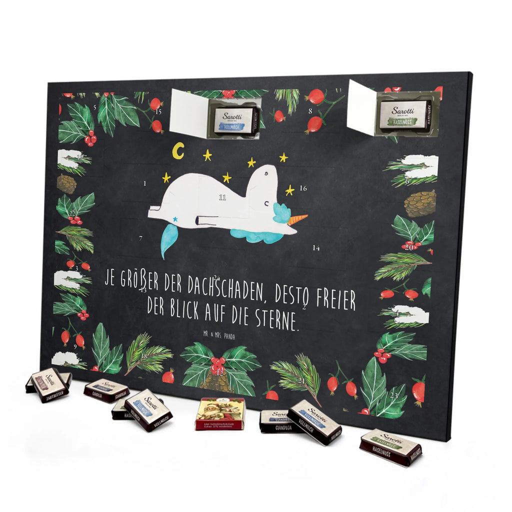 Chocolate advent calendar unicorn starry sky stars, girlfriend gift, heaven, girlfriend present