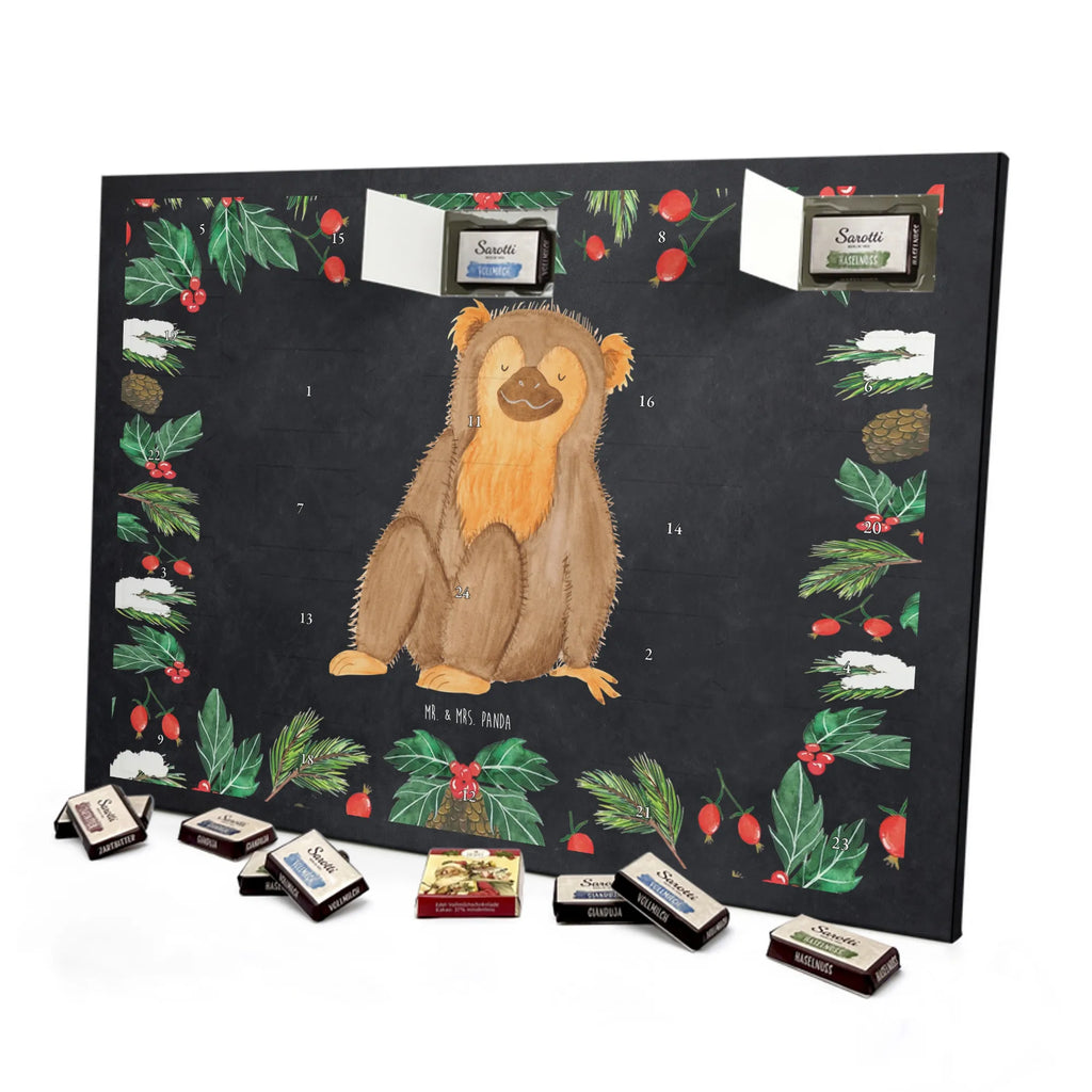 Chocolate advent calendar Monkey Africa, monkey, self-confidence, respect, self-esteem, self-love, monkeys