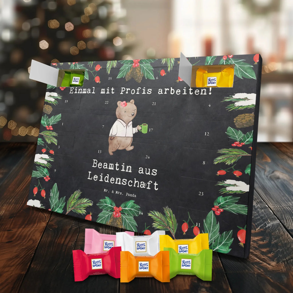 Chocolate advent calendar female civil servant Passion gift, sayings, gift idea, best, farewell gift, passing exam, anniversary, retirement, promotion, job start, profession