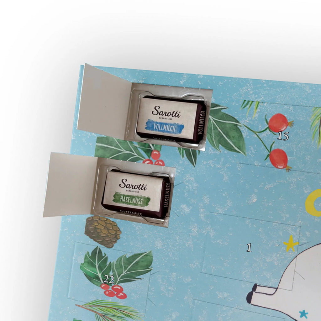 Chocolate advent calendar unicorn starry sky stars, girlfriend gift, heaven, girlfriend present