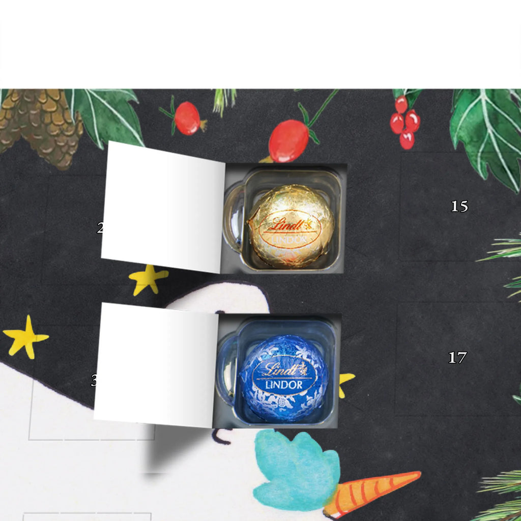 Chocolate advent calendar unicorn starry sky stars, girlfriend gift, heaven, girlfriend present