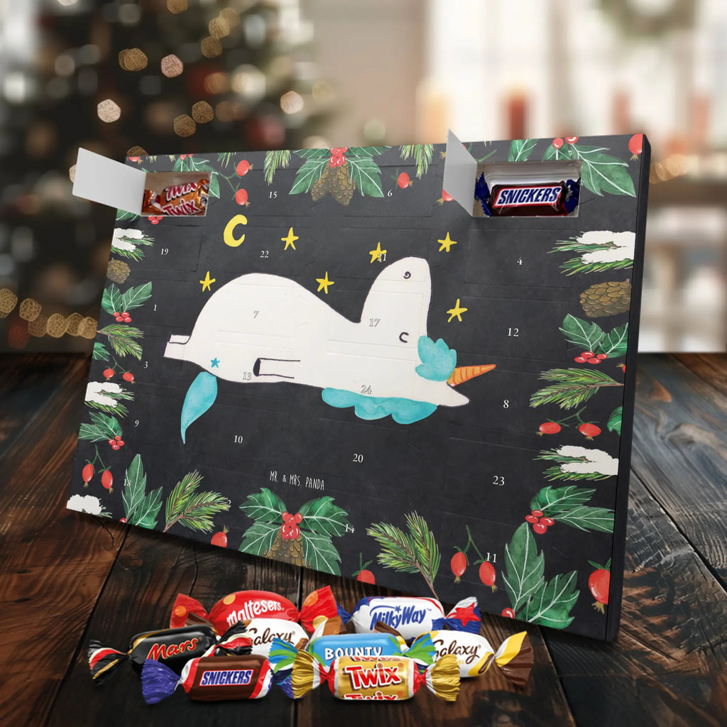 Chocolate advent calendar unicorn starry sky stars, girlfriend gift, heaven, girlfriend present