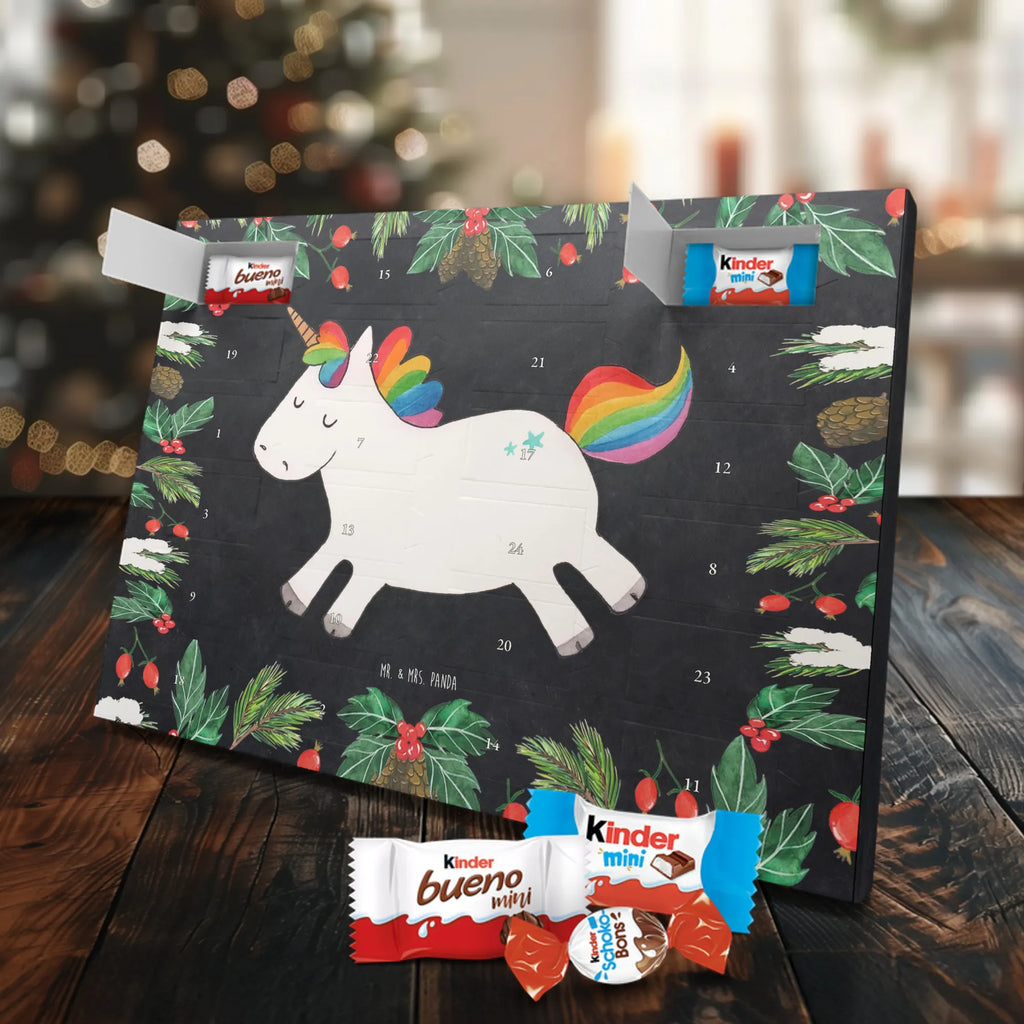 Chocolate advent calendar unicorn happy joy of life, fun, cheerful, joy