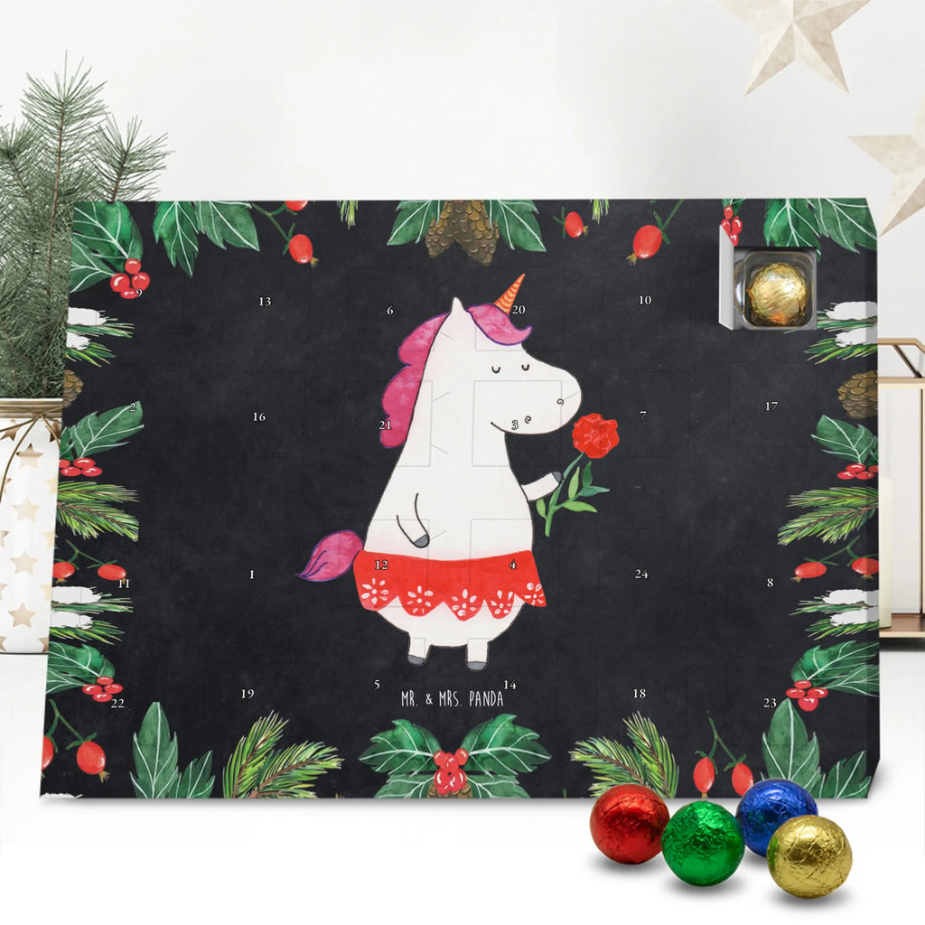 Chocolate advent calendar unicorn lady fine lady, woman, divorce, girlfriend