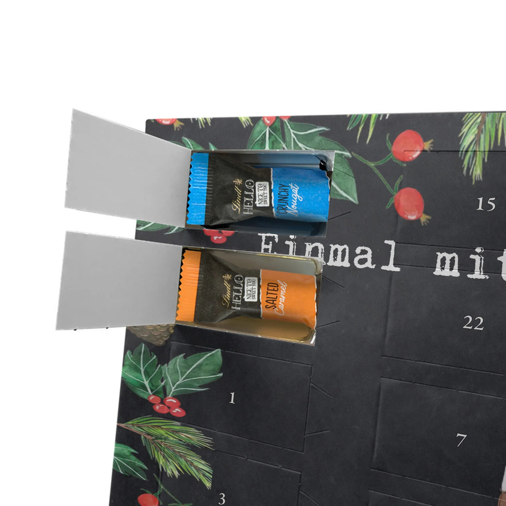 Chocolate advent calendar female civil servant Passion gift, sayings, gift idea, best, farewell gift, passing exam, anniversary, retirement, promotion, job start, profession