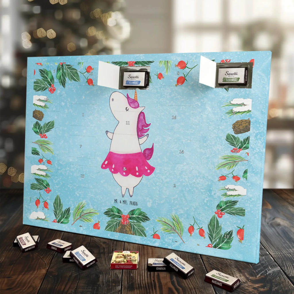 Chocolate advent calendar unicorn ballerina dancer present, Celebration, Dancing, Flat, Fun, Dancer gift