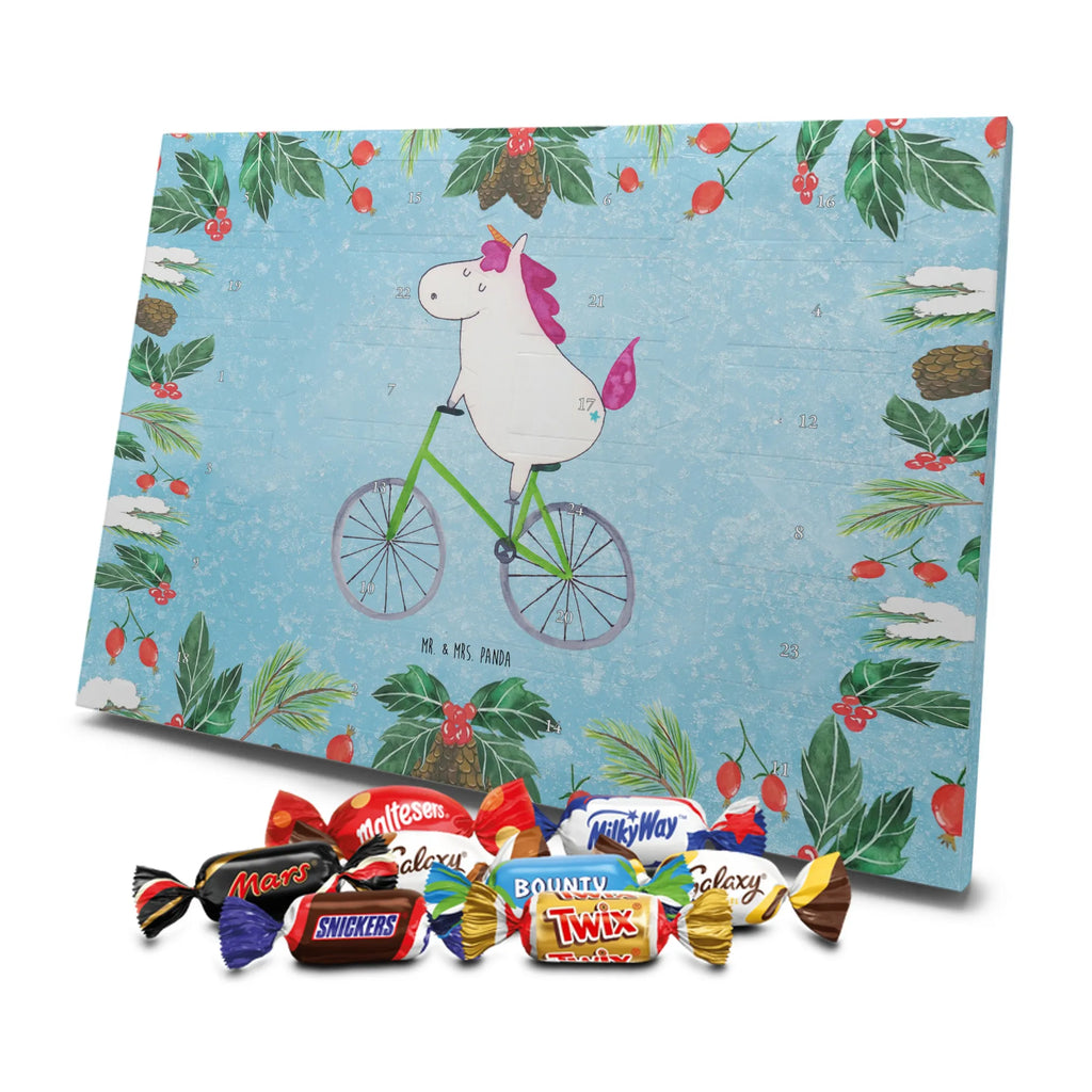 Chocolate advent calendar unicorn cyclist wheel, luxury problem, love affliction, confetti, fairy dust, cycling, cyclist gift, present, grief