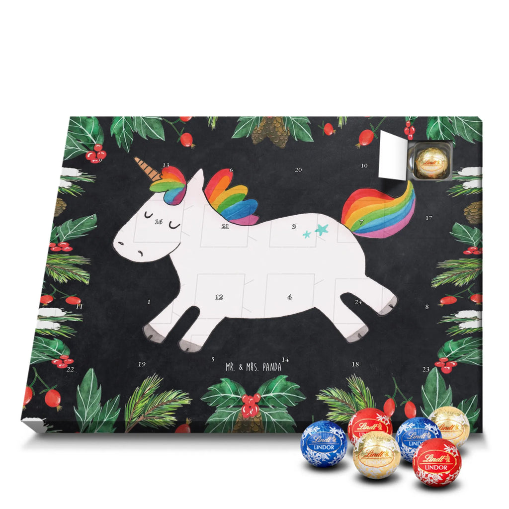 Chocolate advent calendar unicorn happy joy of life, fun, cheerful, joy