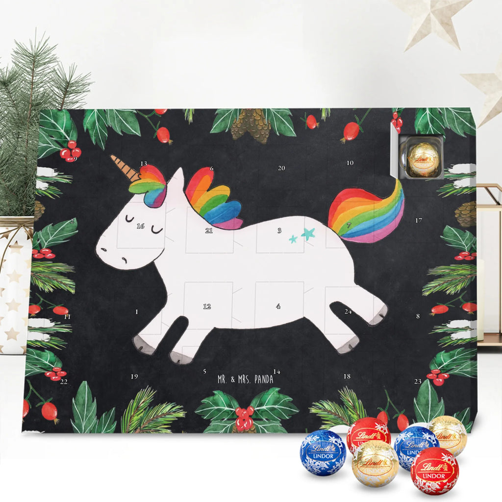 Chocolate advent calendar unicorn happy joy of life, fun, cheerful, joy