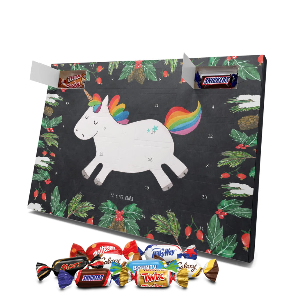 Chocolate advent calendar unicorn happy joy of life, fun, cheerful, joy