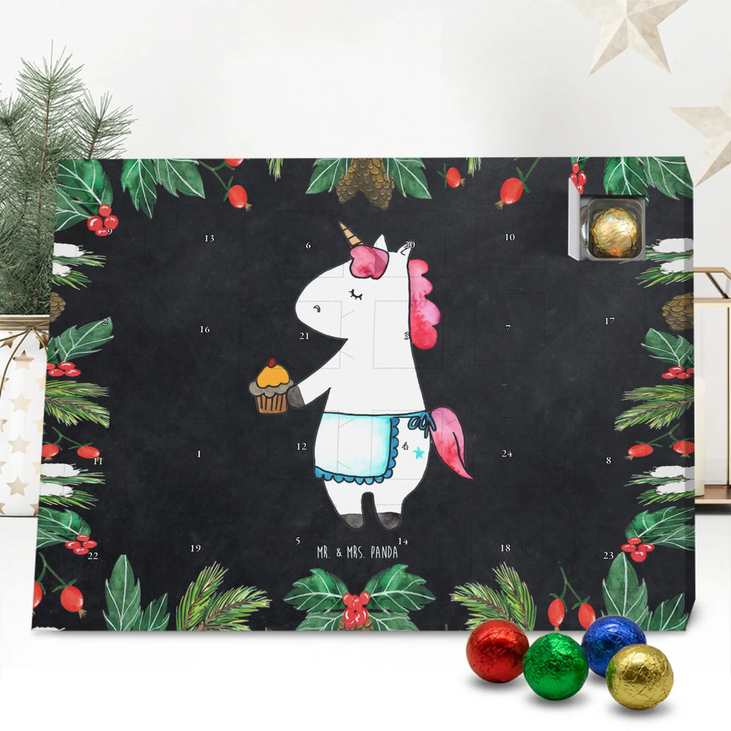 Chocolate advent calendar unicorn muffins Birthday, cook gift, Cookies, Baking, cook present, Birthday Greetings, Congratulations, Love Greetings