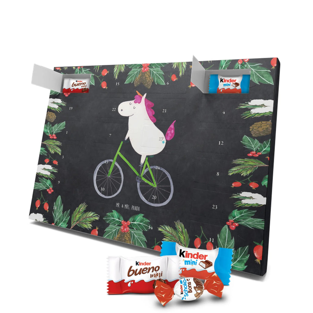 Chocolate advent calendar unicorn cyclist wheel, luxury problem, love affliction, confetti, fairy dust, cycling, cyclist gift, present, grief
