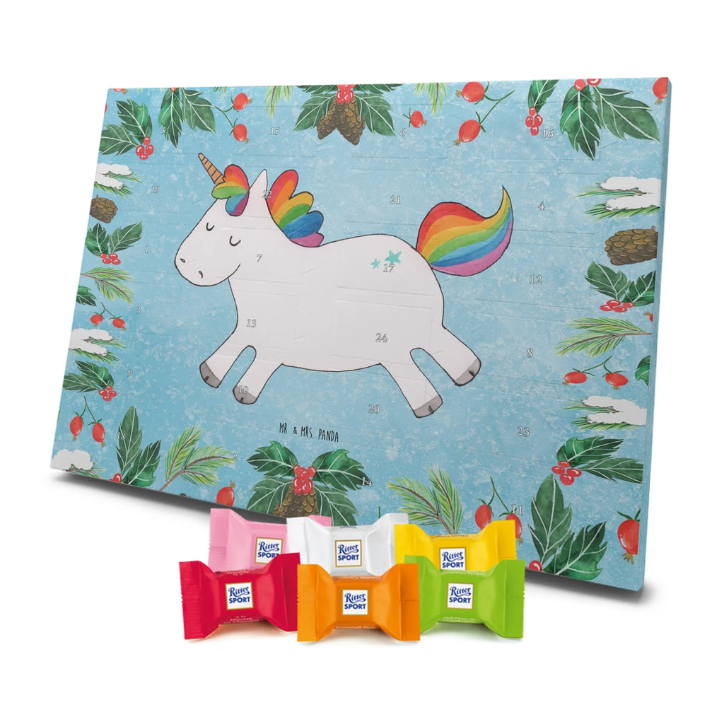 Chocolate advent calendar unicorn happy joy of life, fun, cheerful, joy