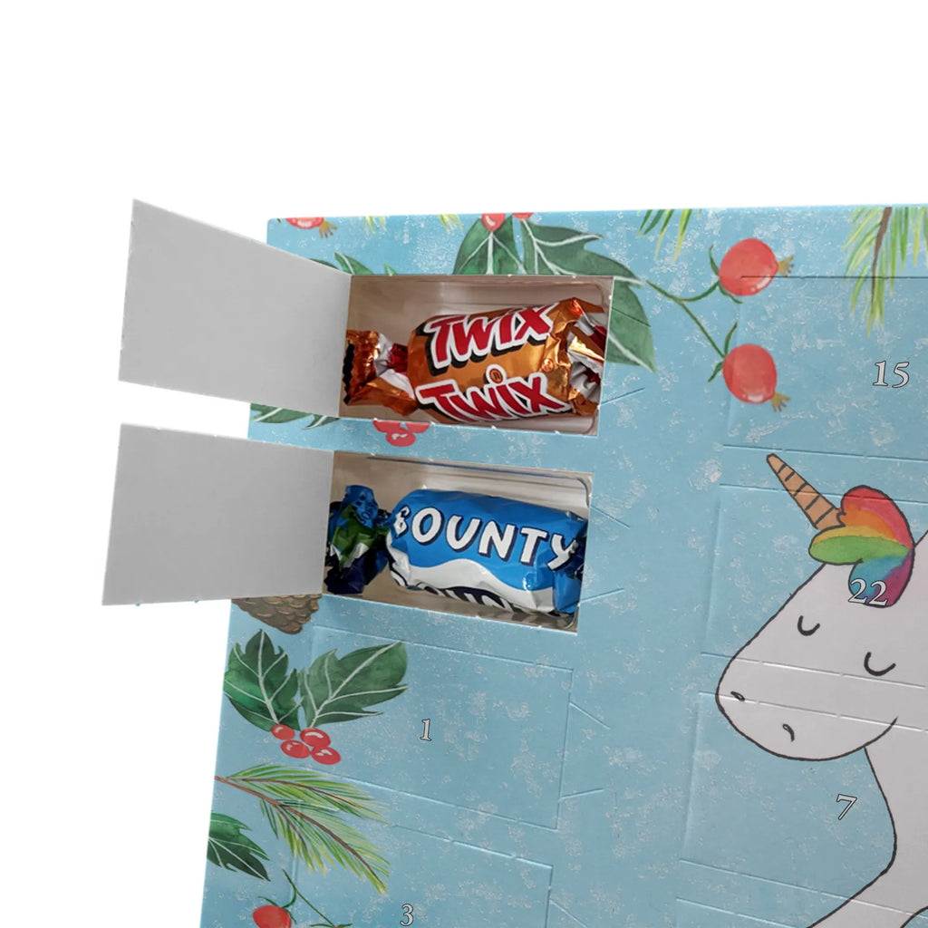 Chocolate advent calendar unicorn happy joy of life, fun, cheerful, joy