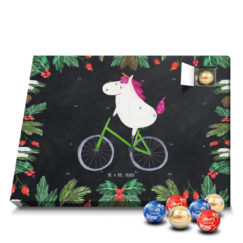 Chocolate advent calendar unicorn cyclist wheel, luxury problem, love affliction, confetti, fairy dust, cycling, cyclist gift, present, grief
