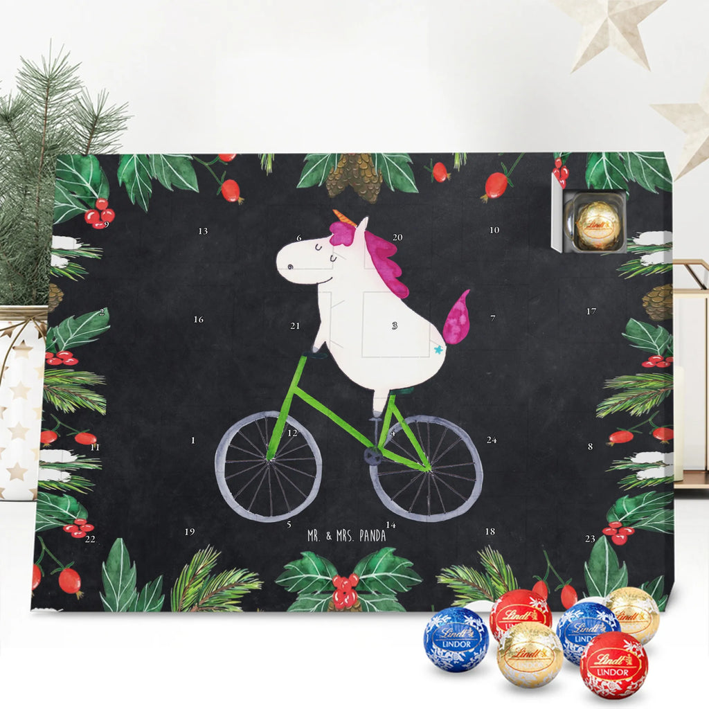 Chocolate advent calendar unicorn cyclist wheel, luxury problem, love affliction, confetti, fairy dust, cycling, cyclist gift, present, grief