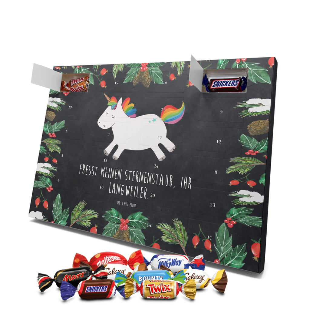 Chocolate advent calendar unicorn happy joy of life, fun, cheerful, joy